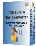 Convert the NEF files of your NIKON camera into common image formats.